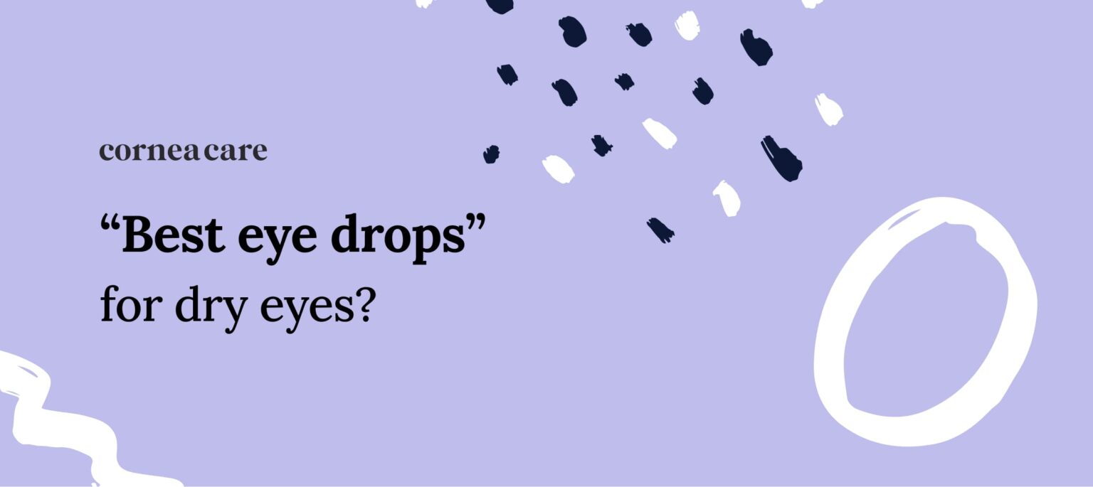 Best eye drops for dry eyes