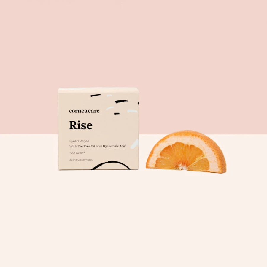 CorneaCare Rise Eyelid Wipe Box