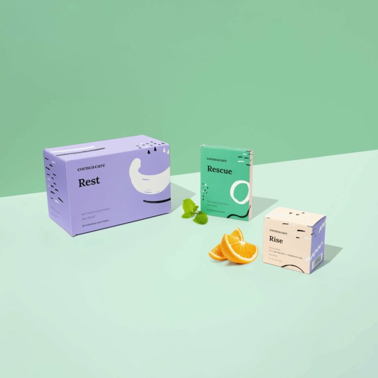 All rounder eyelid wipes, self heating warm compresses, hydrogel cold compresses
