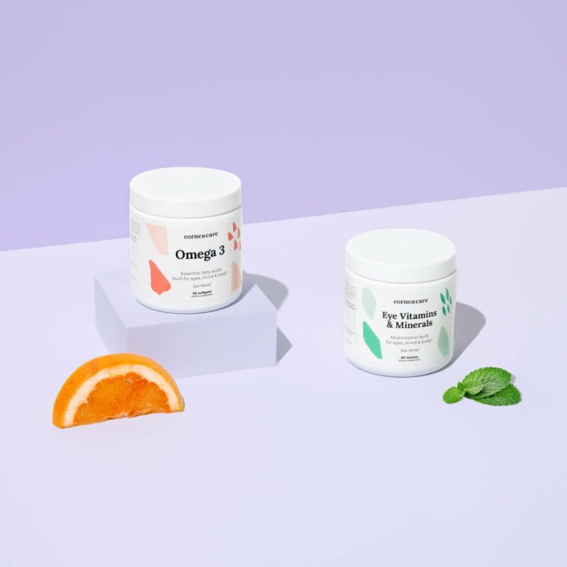Longevity Eye Supplements - Eye Vitamins & Minerals + Omega 3