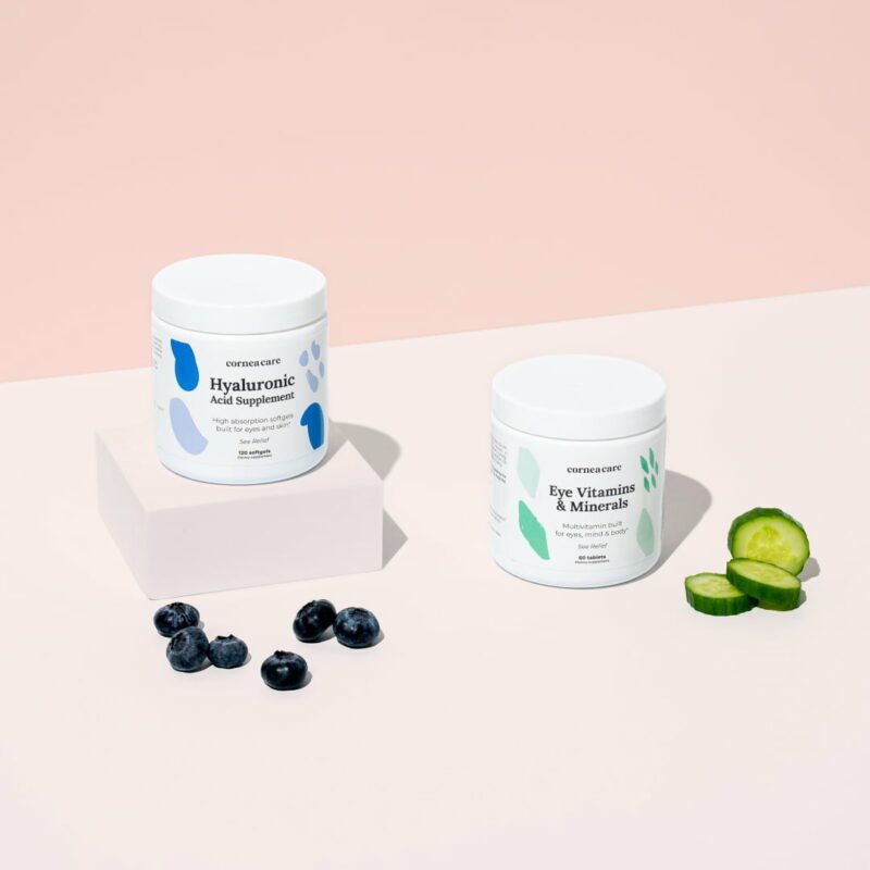 Strength Eye Supplements Eye Vitamins and Minerals and Hyaluronic Acid Supplements