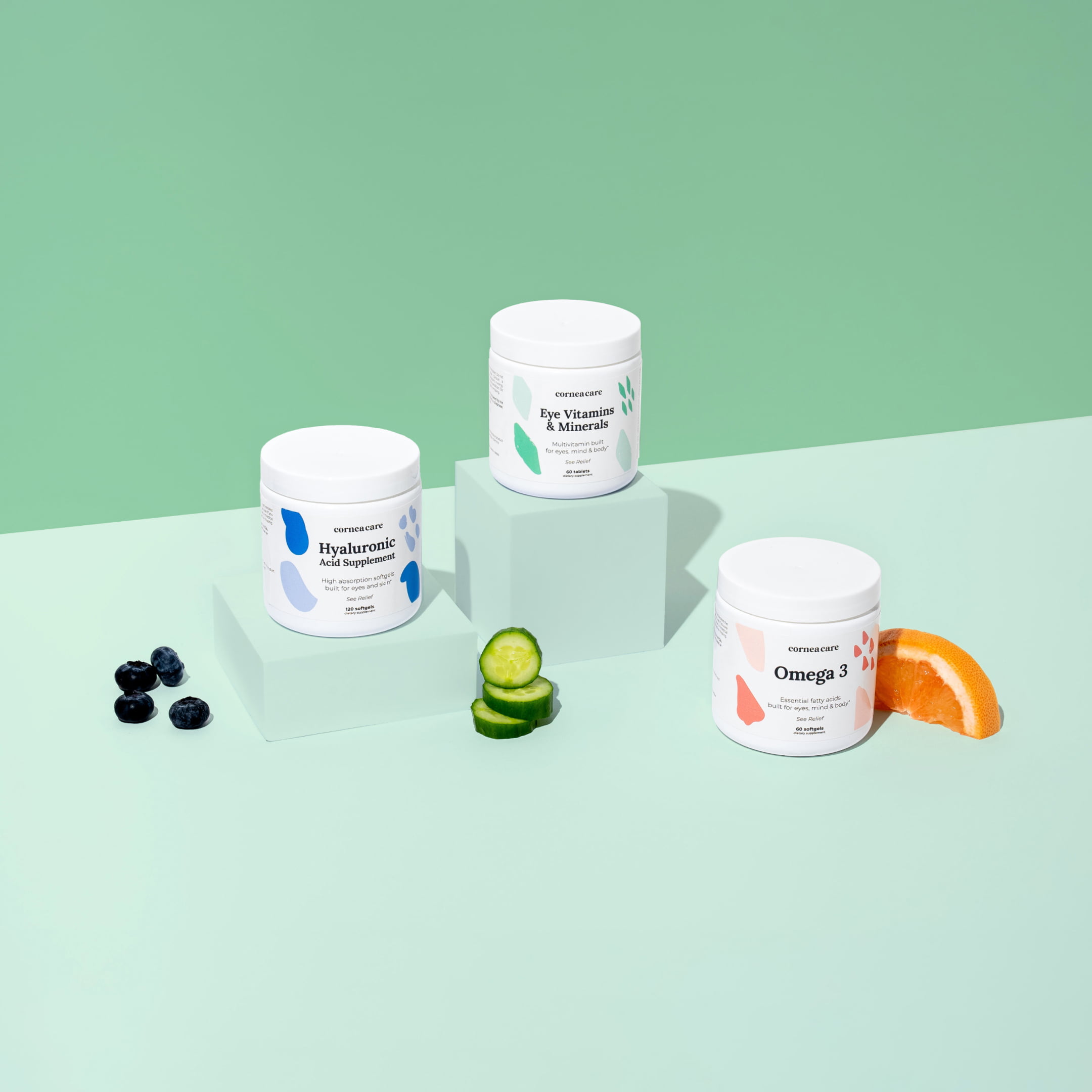 Triumph Eye Supplementsm, Eye Vitamins and Minerals, Omega 3, Hyaluronic Acid