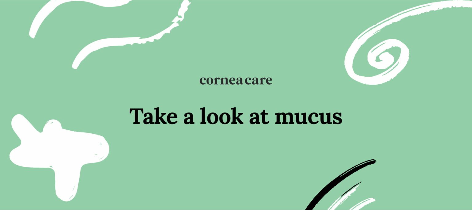 White Stringy Mucus in Eye